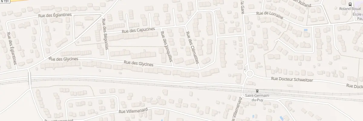 Plan du 18 Rue des Glycines à Saint-Germain-du-Puy