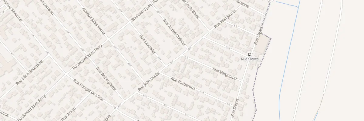 Plan du 18 Rue Jean Jaures à Goussainville