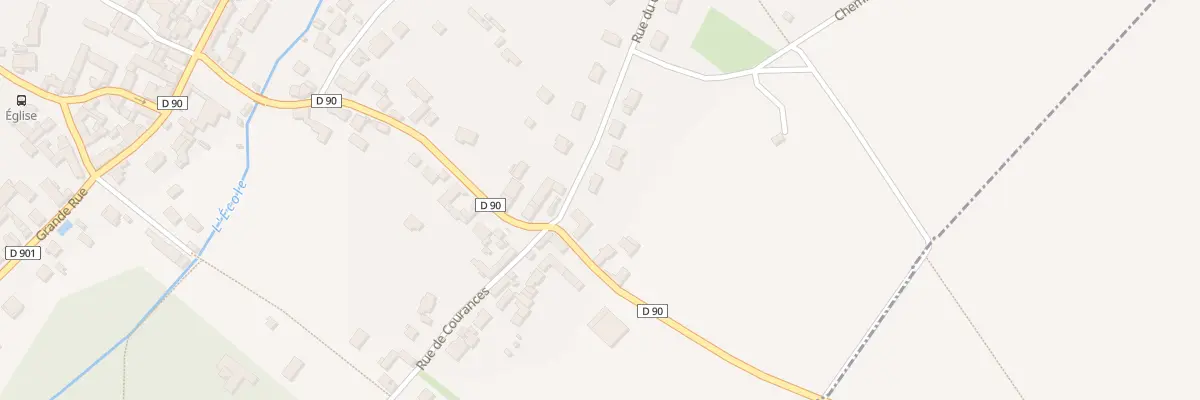 Plan du 2 Rue du Gué à Dannemois