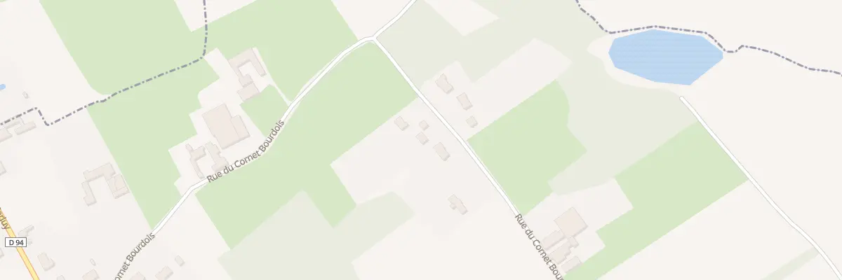 Plan du 64 Rue du Cornet Bourdois à Lillers