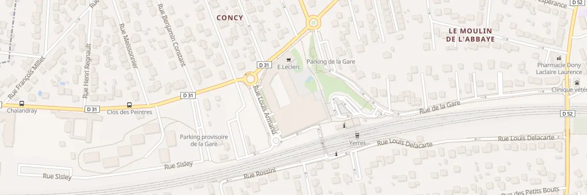 Plan du 109 Rue de Concy à Yerres