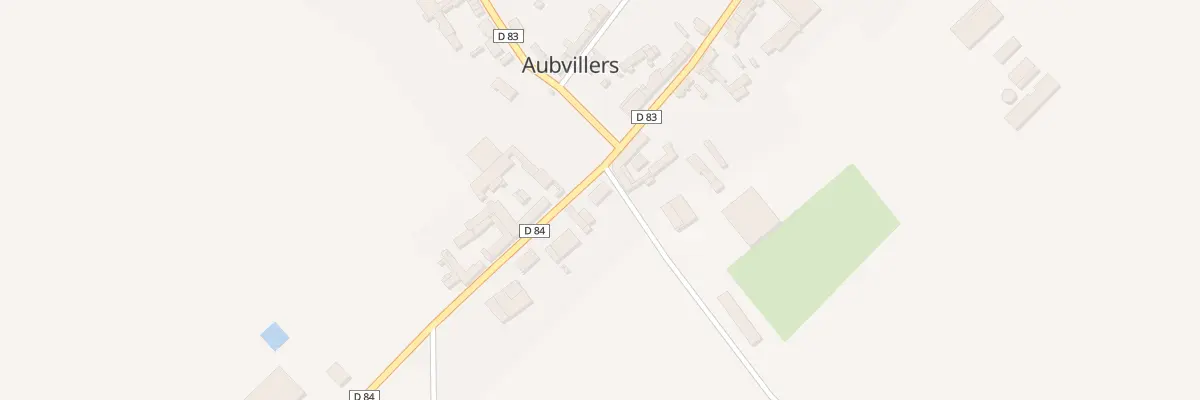 Plan du 45 Gr Grande Rue à Aubvillers