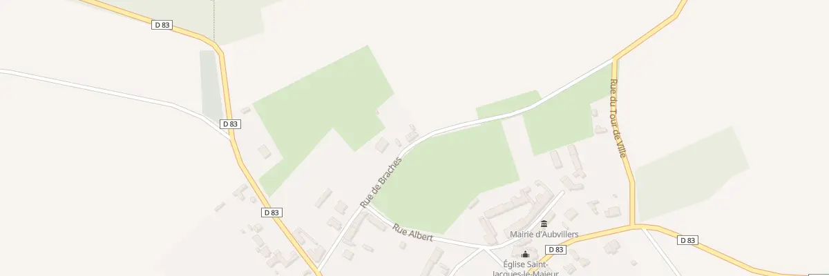 Plan du 5032 Le Village à Aubvillers