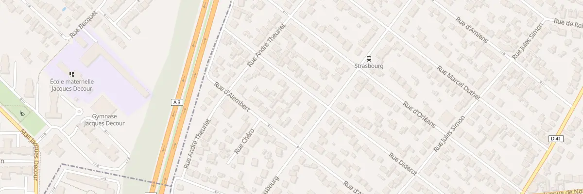 Plan du 47 Rue Diderot à Aulnay-sous-Bois