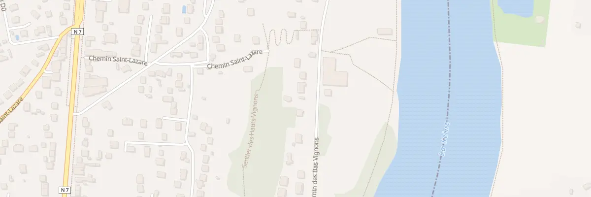 Plan du 142 Che des Bas Vignons à Corbeil-Essonnes