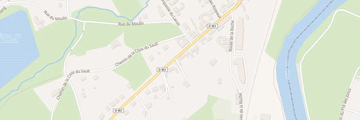 Plan du 63 Rte de Culan à Orval
