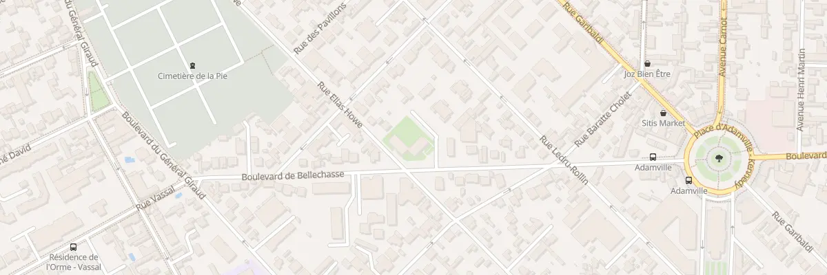 Plan du 19 Bd de Bellechasse à Saint-Maur-des-Fossés