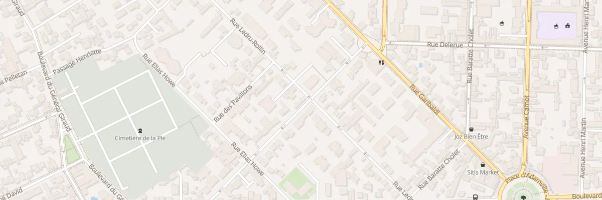Plan du 8 Rue de Rocroy à Saint-Maur-des-Fossés