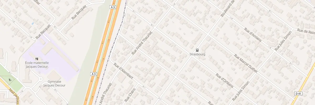 Plan du 52 Rue Diderot à Aulnay-sous-Bois