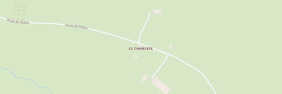Plan du 5195 Le Chanleix à Moussages