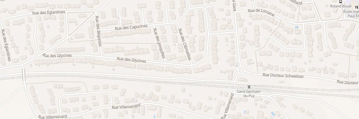Plan du 16 Rue des Glycines à Saint-Germain-du-Puy