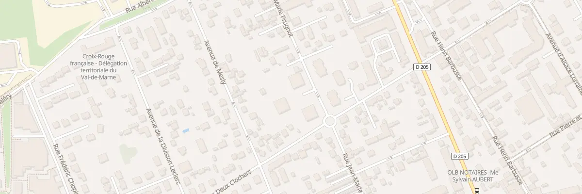 Plan du 16 Rue Jean-Marie Prugnot à Limeil-Brévannes