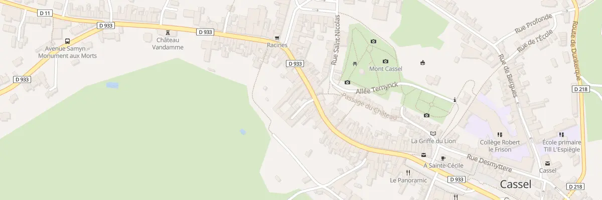 Plan du 53 Rue Constant Moeneclaey à Cassel