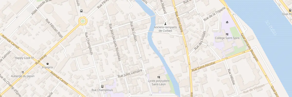 Plan du 15 Rue de Cullion à Corbeil-Essonnes