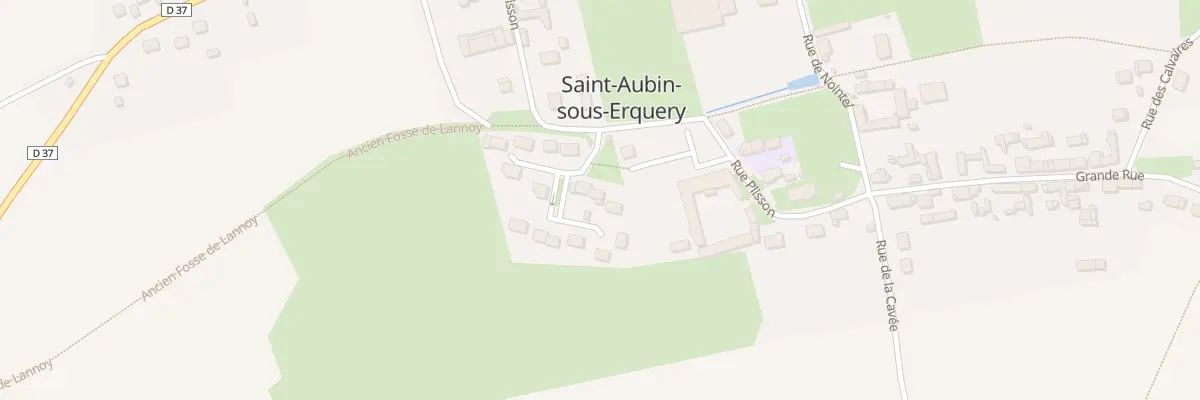 Plan du 14 Rue des Marronniers à Saint-Aubin-sous-Erquery