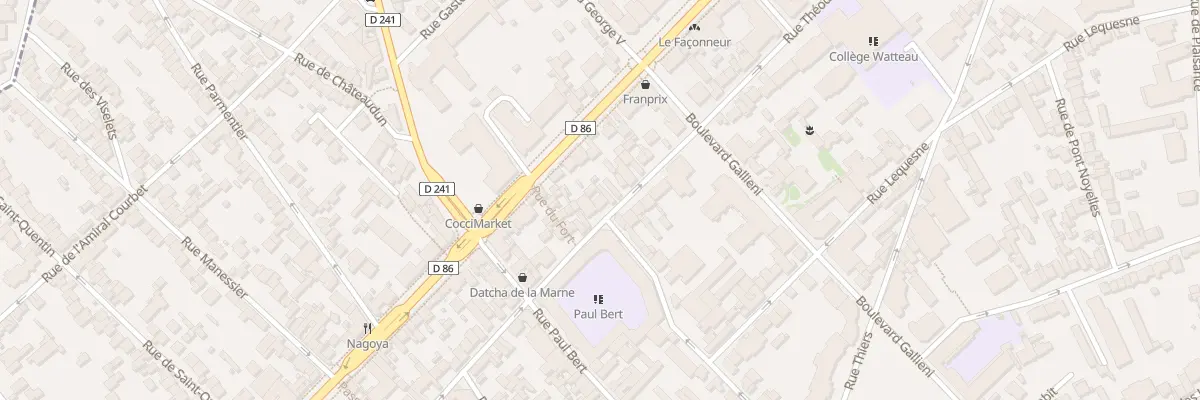 Plan du 81 Rue Théodore Honoré à Nogent-sur-Marne