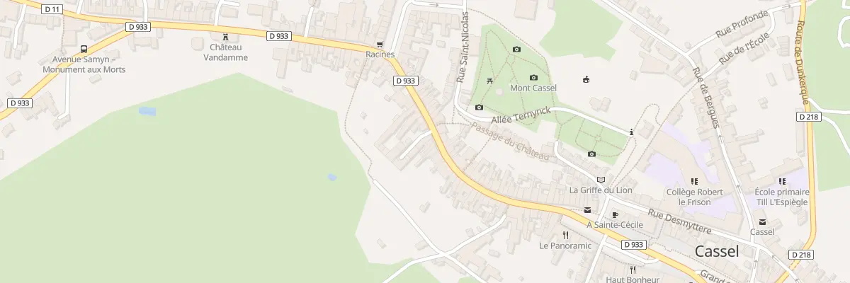 Plan du 47 Rue Constant Moeneclaey à Cassel