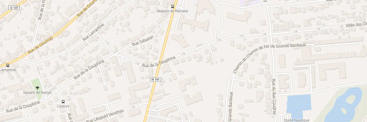 Plan du 27 Rue de la Dauphine à Corbeil-Essonnes