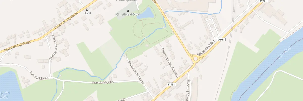 Plan du 9 Rue de la Res des Roseaux à Orval