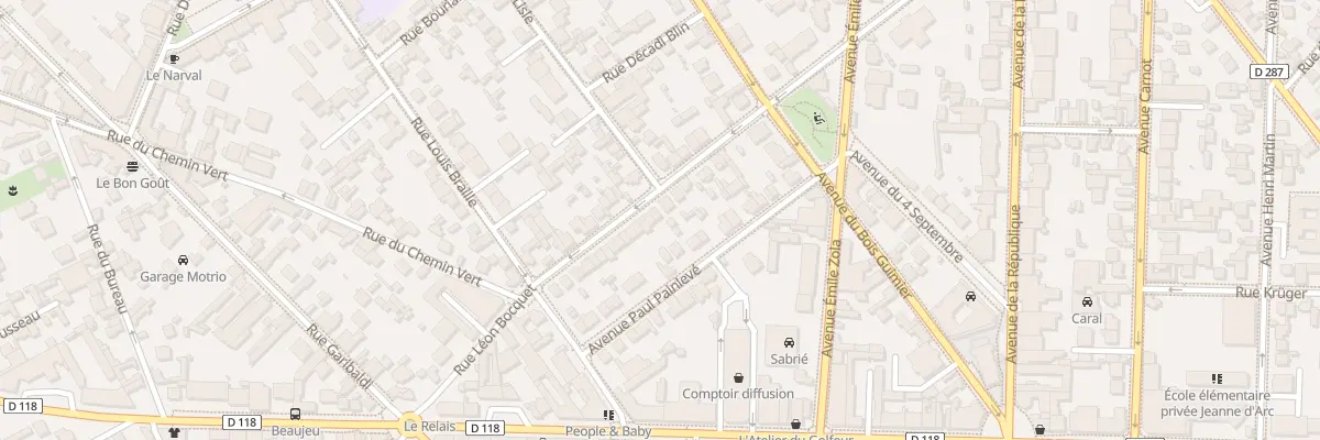 Plan du 31 Rue Léon Bocquet à Saint-Maur-des-Fossés