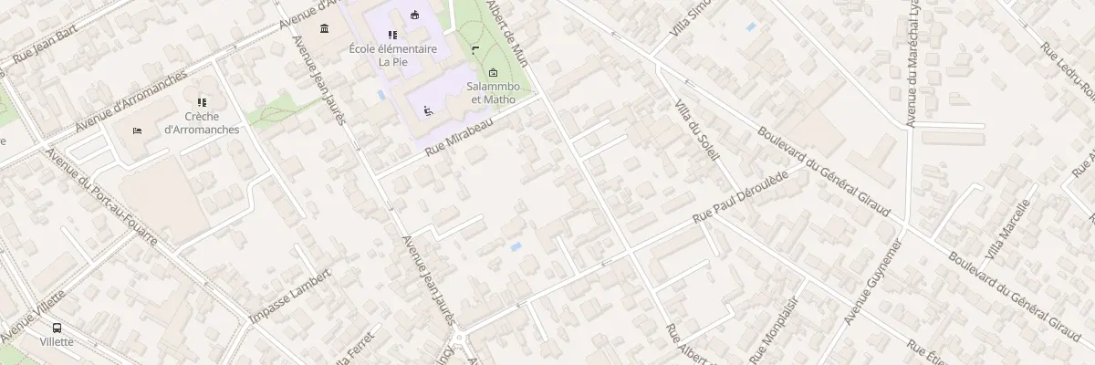 Plan du 20 Rue Albert de Mun à Saint-Maur-des-Fossés