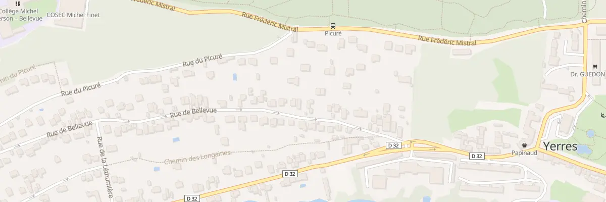 Plan du 42 Rue de Bellevue à Yerres