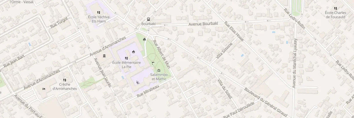 Plan du 7 Rue Albert de Mun à Saint-Maur-des-Fossés