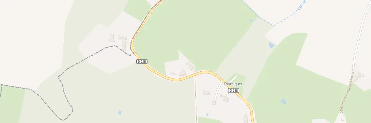 Plan du 1021 Rte de Dunkerque à Cassel