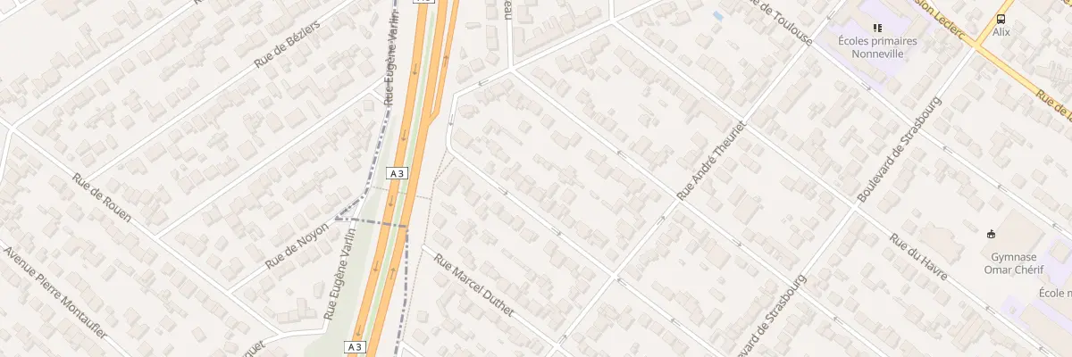 Plan du 66 Rue d’Amiens à Aulnay-sous-Bois