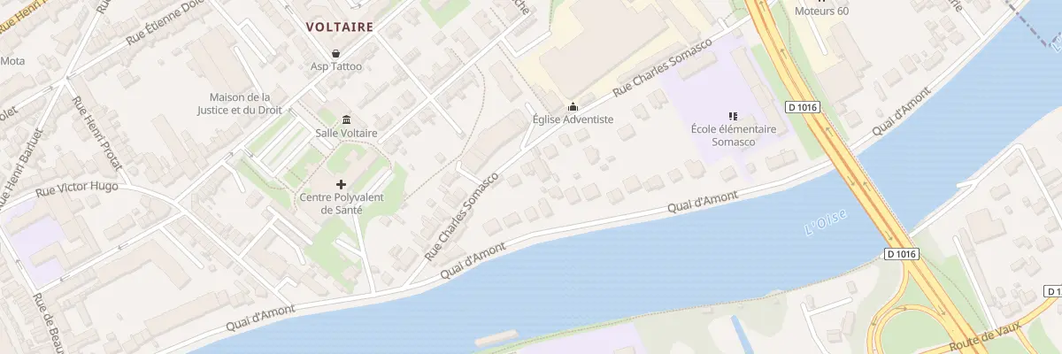 Plan du 39 Rue Charles Somasco à Creil