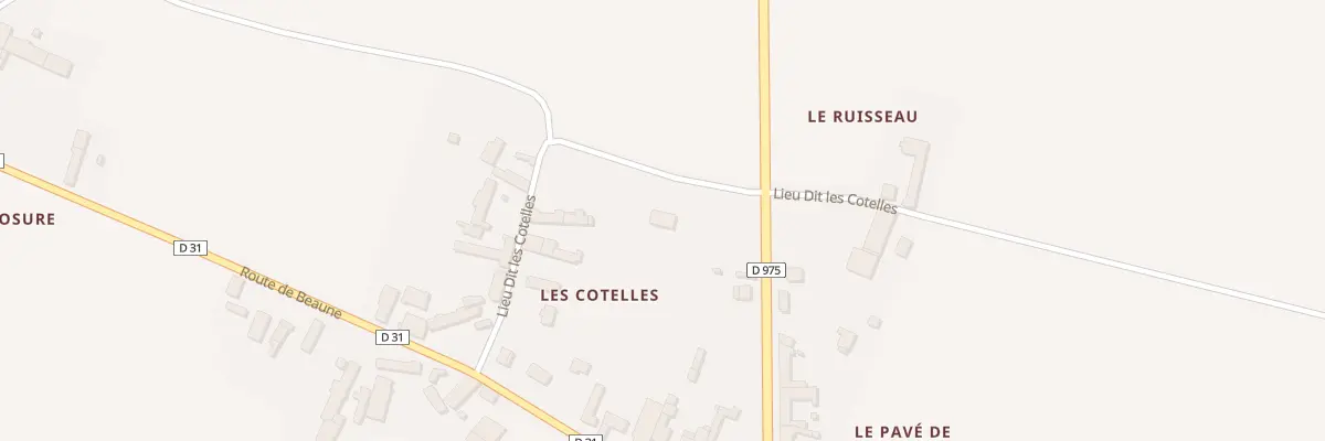 Plan du 14 Les Cotelles à Juranville