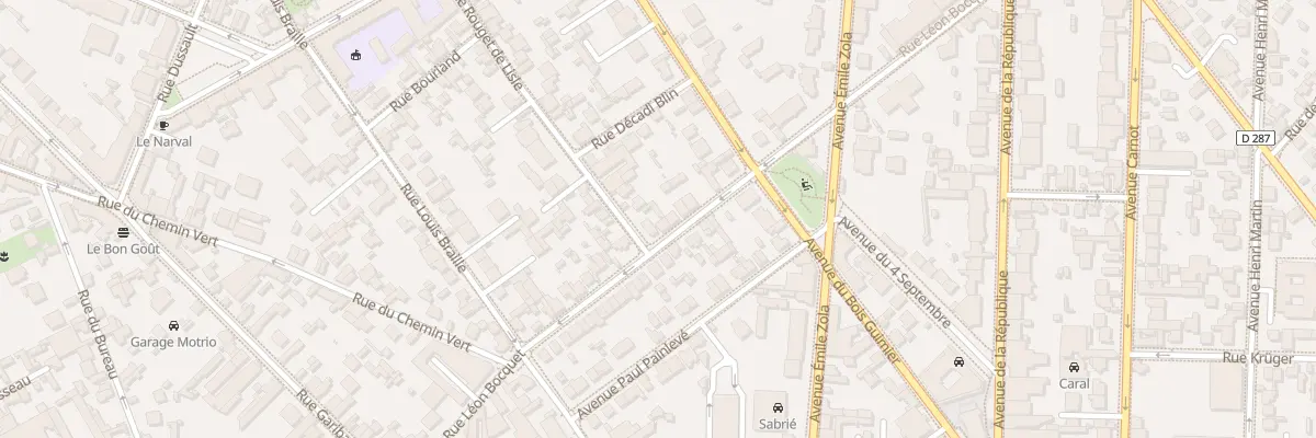 Plan du 36 Rue Léon Bocquet à Saint-Maur-des-Fossés
