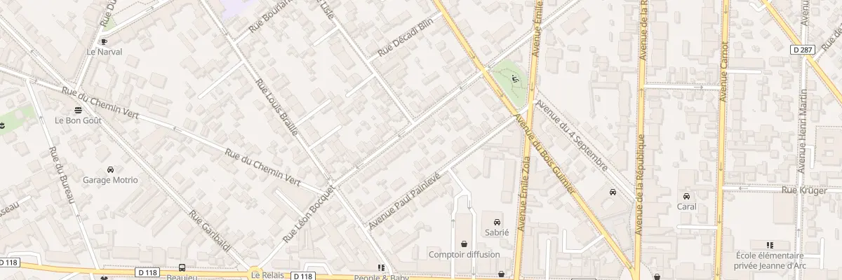 Plan du 29B Rue Léon Bocquet à Saint-Maur-des-Fossés