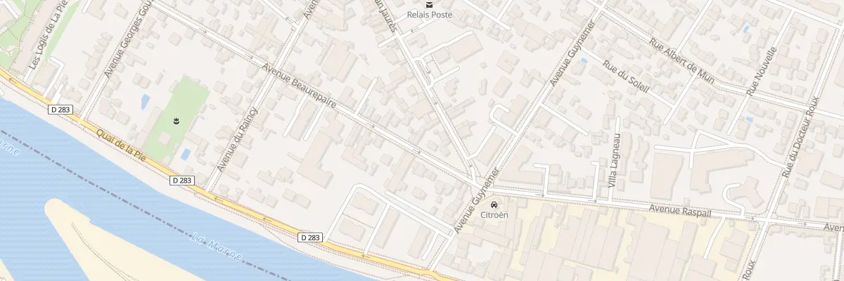 Plan du 119B Av Beaurepaire à Saint-Maur-des-Fossés