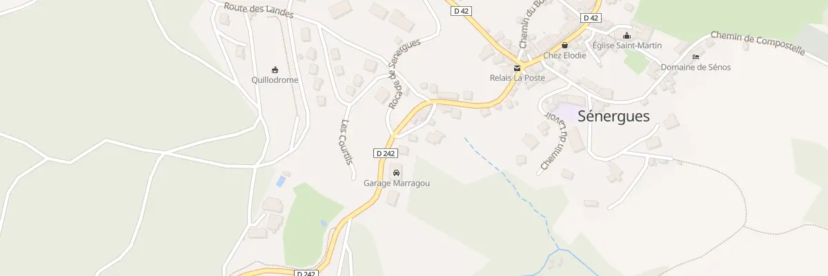 Plan du 5300 Senergues à Sénergues
