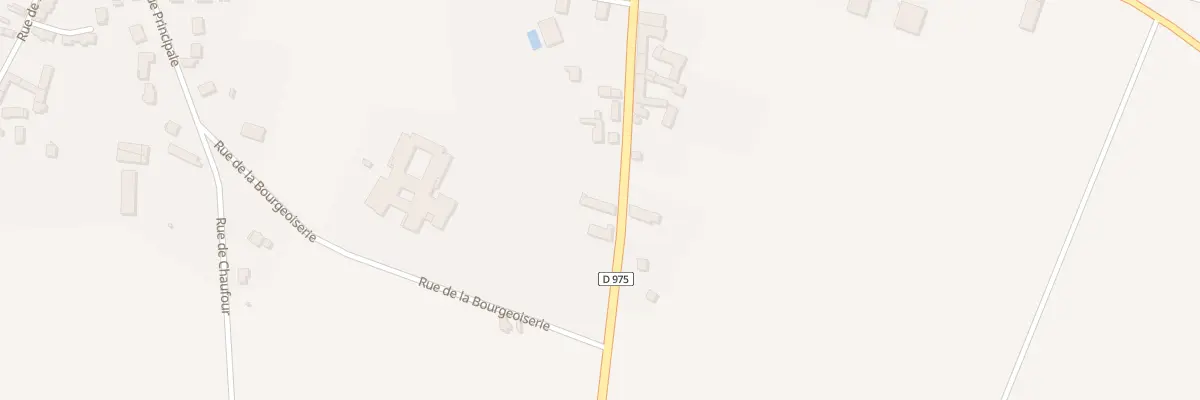 Plan du 281 Rue de la Bourgeoiserie à Auxy