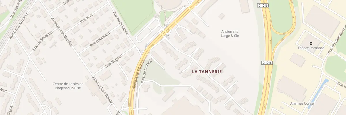 Plan du 13 Av du Luxembourg à Nogent-sur-Oise