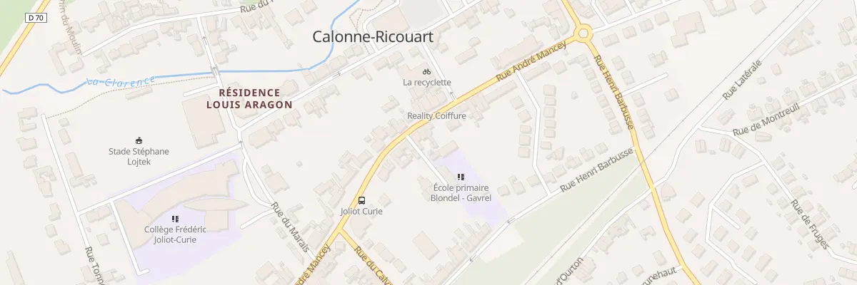 Plan du 71 Rue Mancey à Calonne-Ricouart