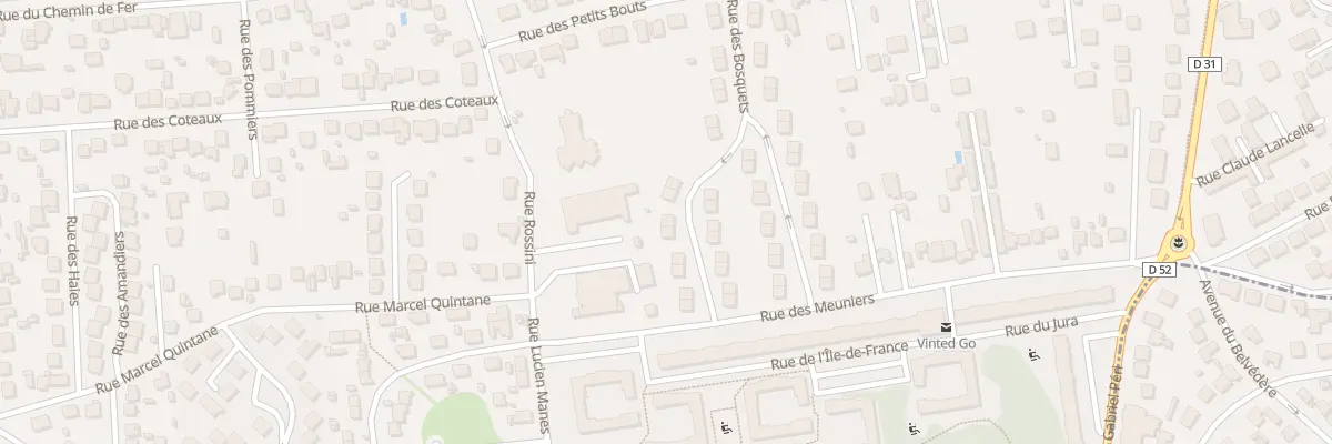 Plan du 22 Rue des Bosquets à Yerres
