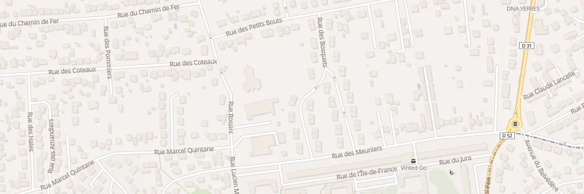 Plan du 18 Rue des Bosquets à Yerres
