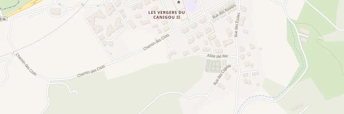 Plan du 1 Impasse des Coccinelles à Marquixanes