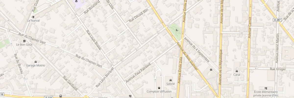 Plan du 29 Rue Léon Bocquet à Saint-Maur-des-Fossés