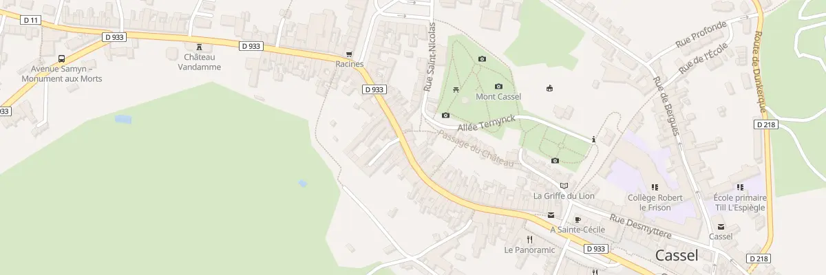 Plan du 44 Rue Constant Moeneclaey à Cassel