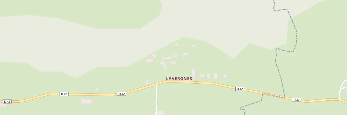 Plan du 5194 Lavergnes à Saint-Chamant