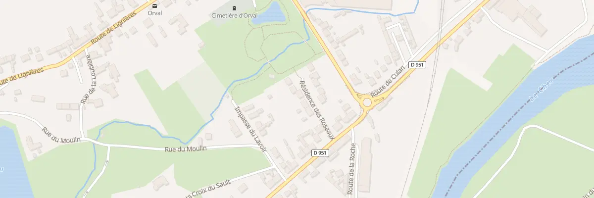 Plan du 5 Rue de la Res des Roseaux à Orval