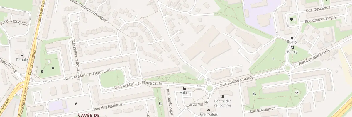 Plan du 76 Rue du Plessis Pommeraye à Creil