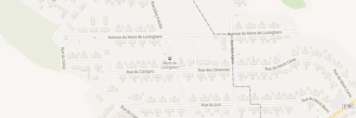 Plan du 8 Rue des Cevennes à Auchel