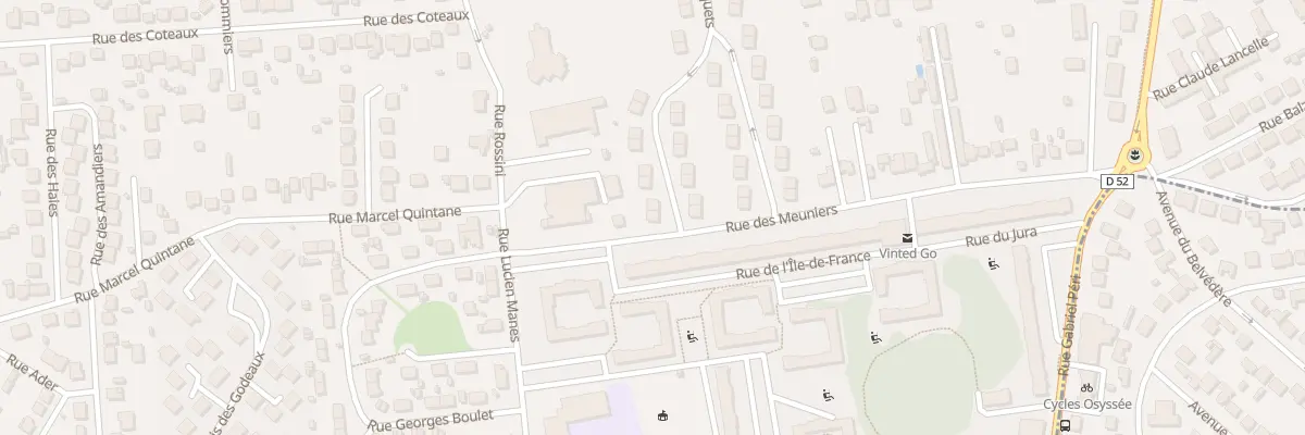 Plan du 32 Rue des Bosquets à Yerres