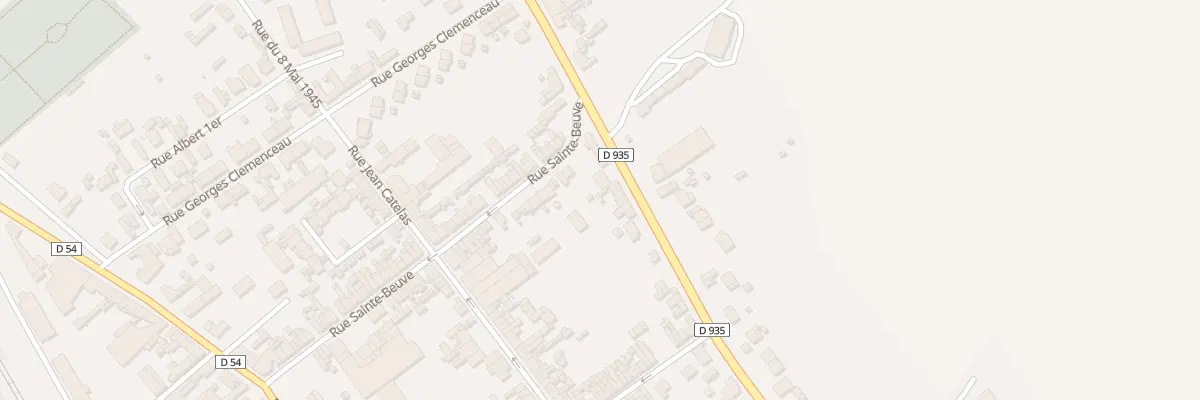 Plan du 77 Rue du Cardinal Mercier à Moreuil