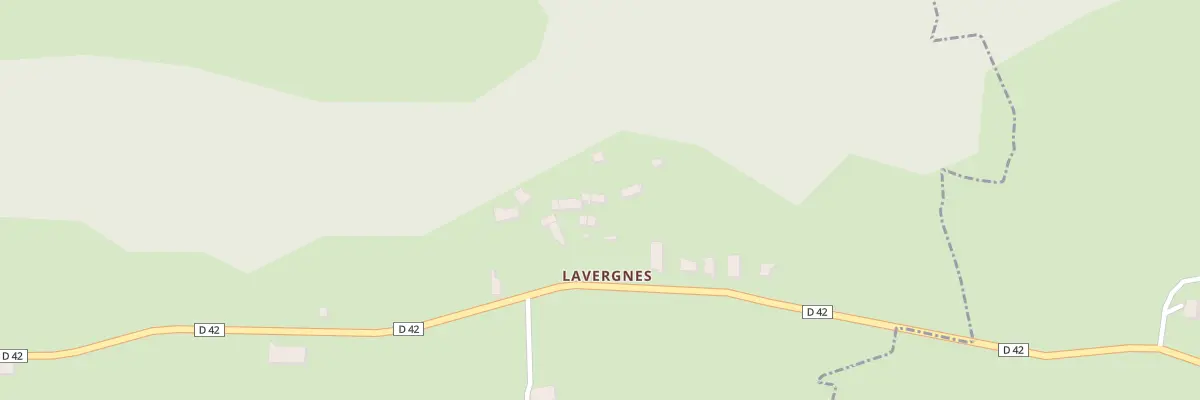 Plan du 5195 Lavergnes à Saint-Chamant